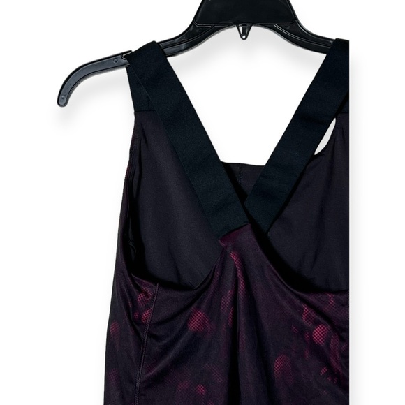 1842. CHAMPION DUODRY CRISS CROSS BACK ATHLETIC TOP BUILT IN SHELF BRA SIZE LG - Picture 8 of 9